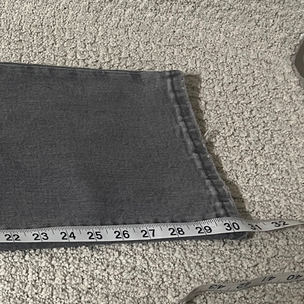Old Navy Gray High Rise Distressed O.G. Loose Jeans - Picture 10 of 10